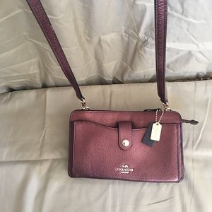Coach cross body bag